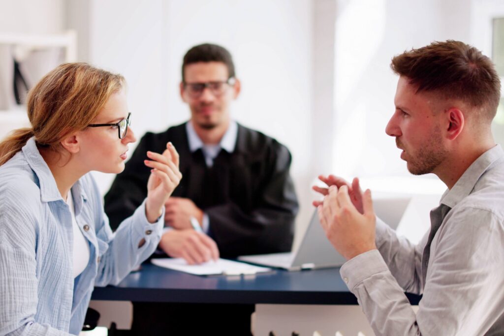 Dispute over a contract image